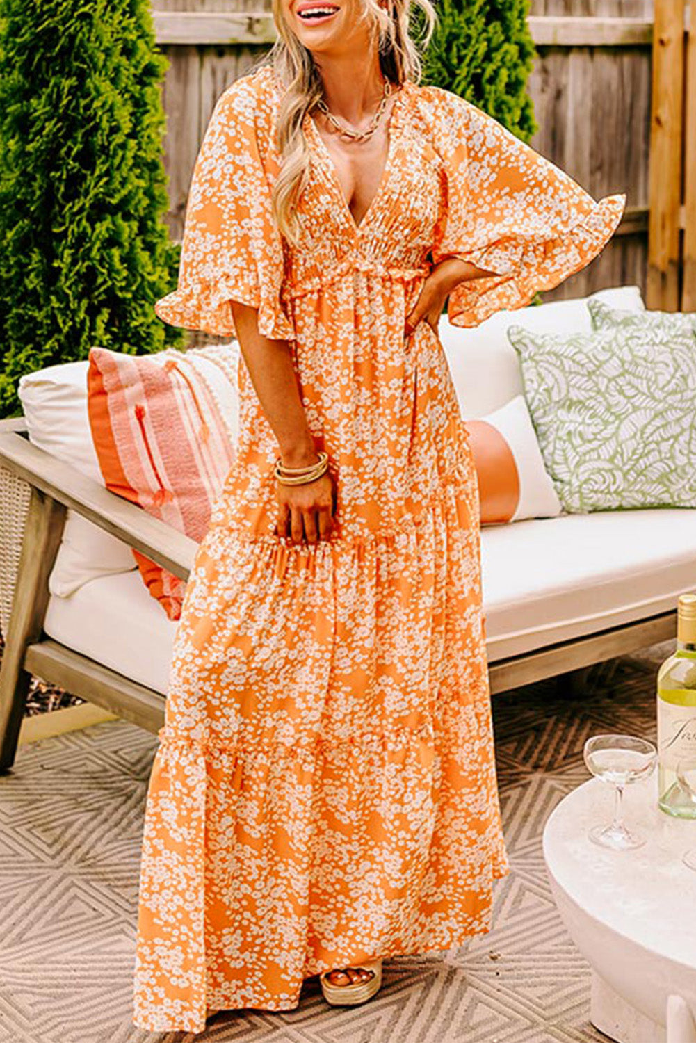 The Clementine Bloom Maxi