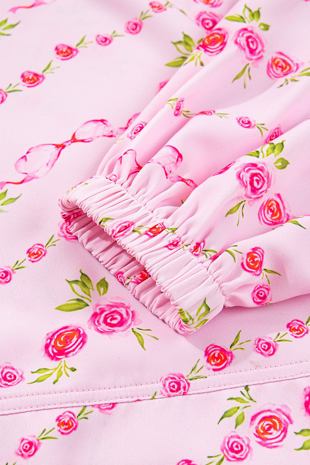 Rose Garden Half-Zip Hoodie