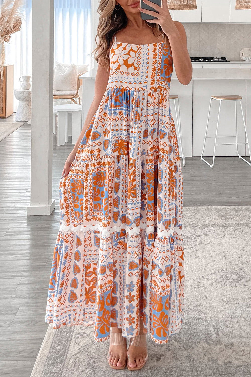 The Sunkissed Santorini Maxi