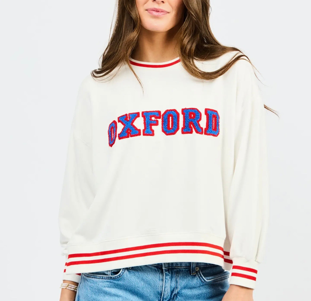 The Oxford Varsity Sweatshirt
by Mary Square