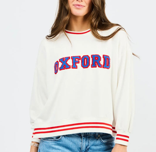 The Oxford Varsity Sweatshirt
by Mary Square