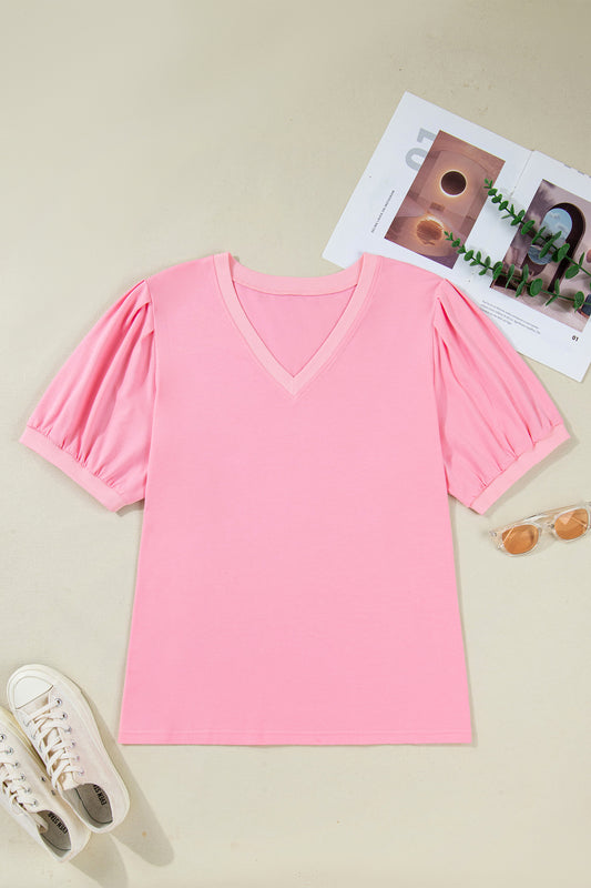 Pretty in Pink Plus Size Blouse