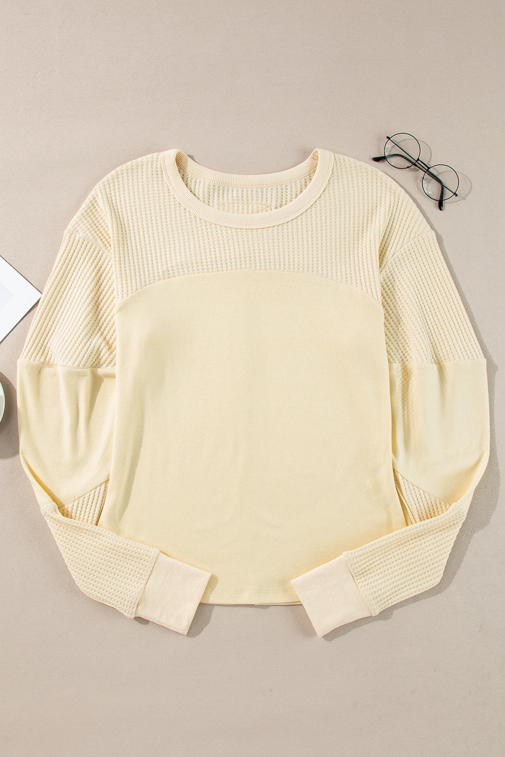 The Buttercream Block Knit