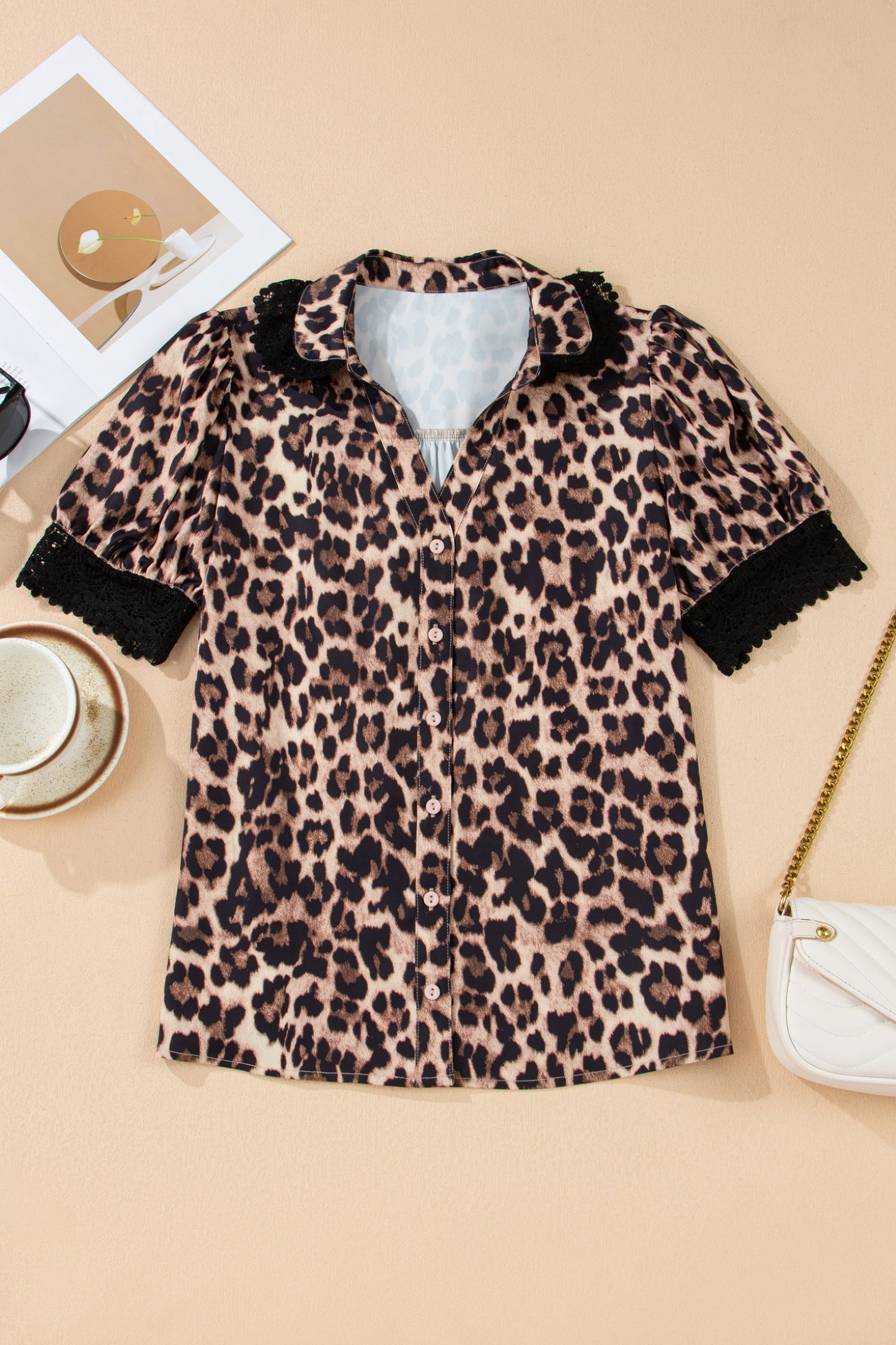Wild Grace Puff Sleeve Blouse