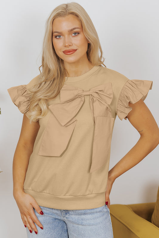 The Bow Belle Flutter Sleeve