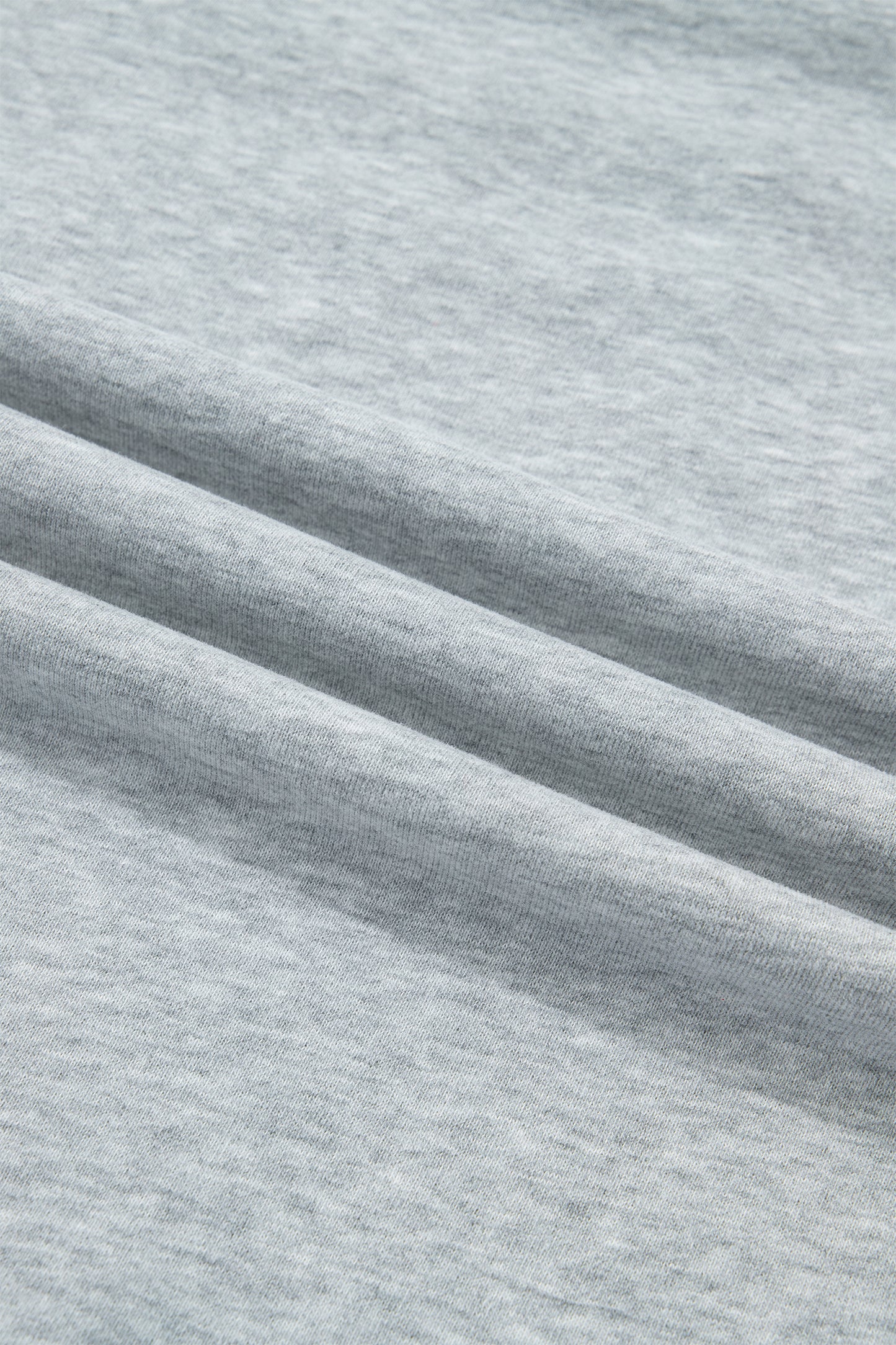 Mock Neck Letter Embroidered Loose Sweatshirt