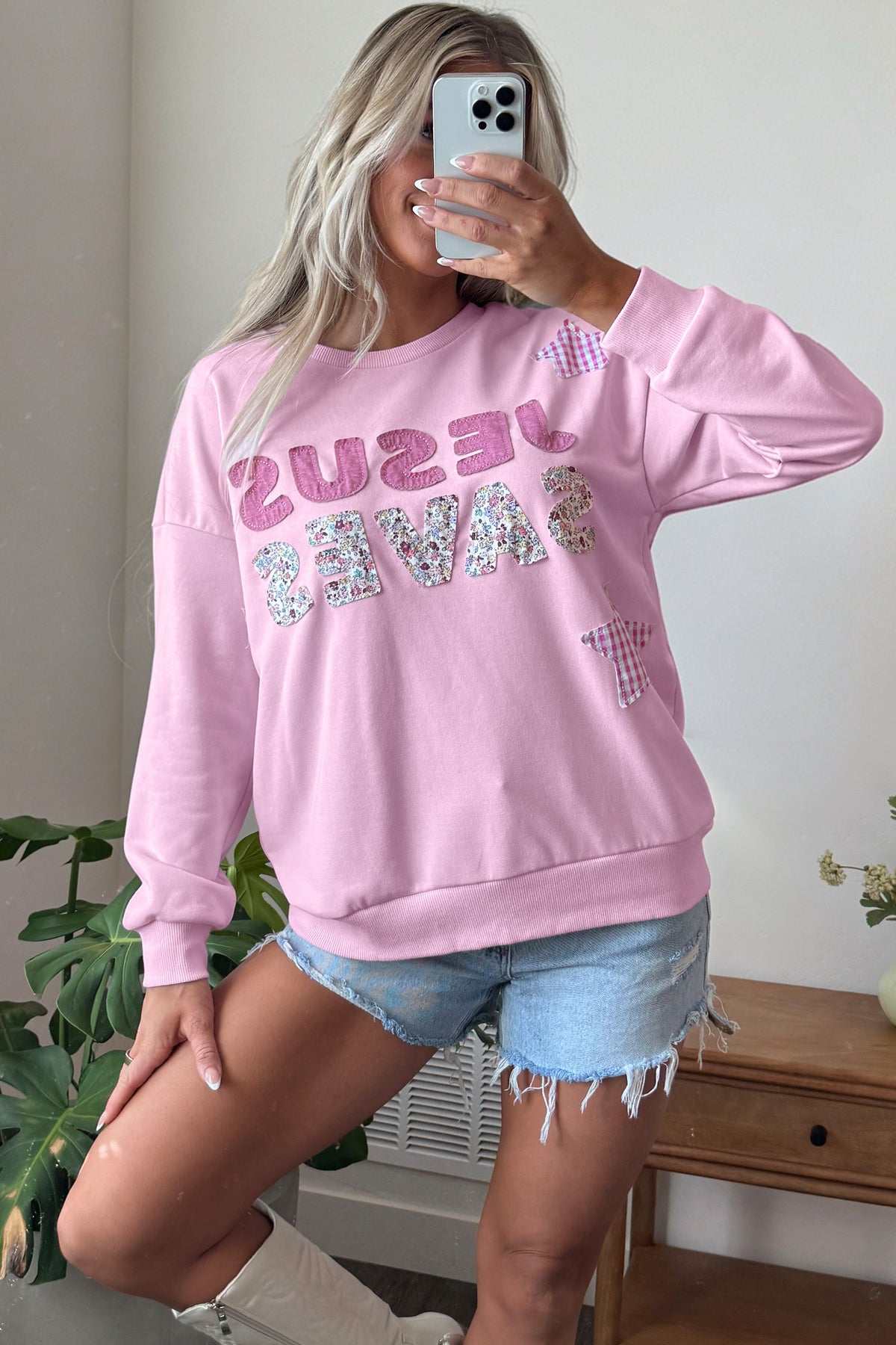 Jesus Saves Sweatshirt