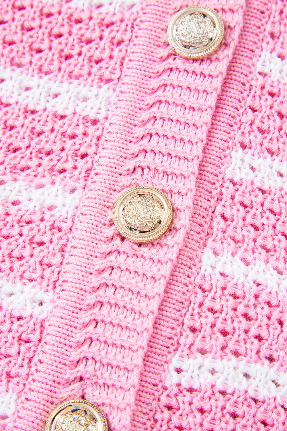 The Pink Peony Knit Vest