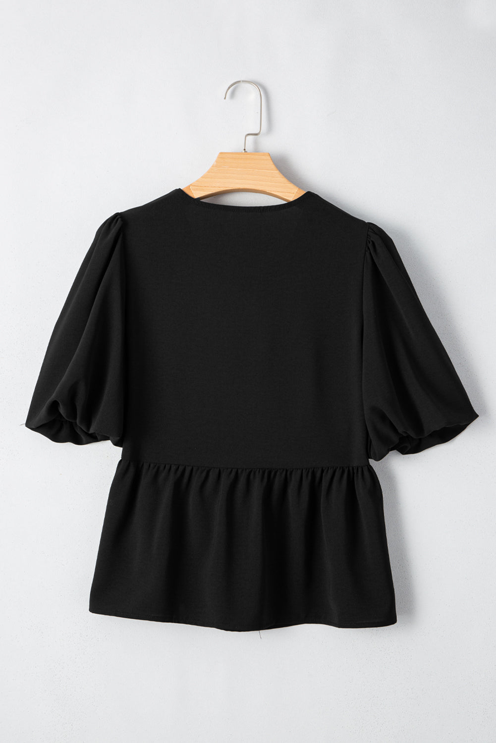 The Midnight Muse Ruffle Blouse
