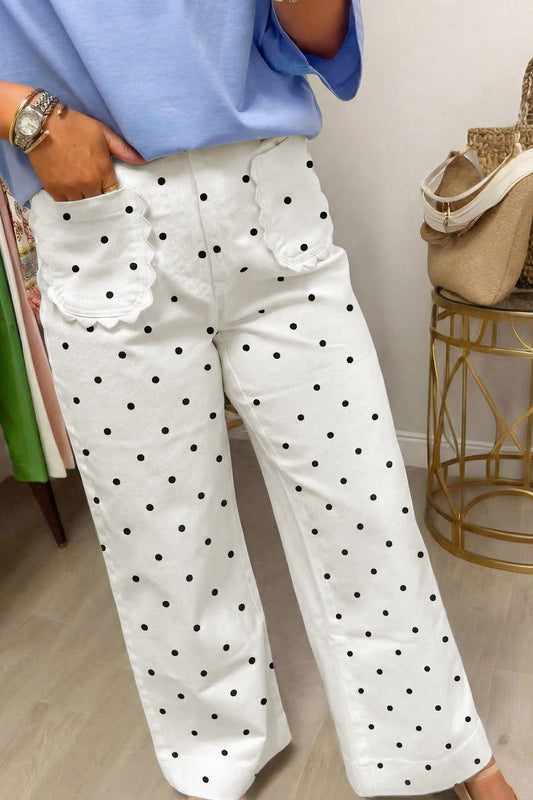 Midnight Dot Darling Pants