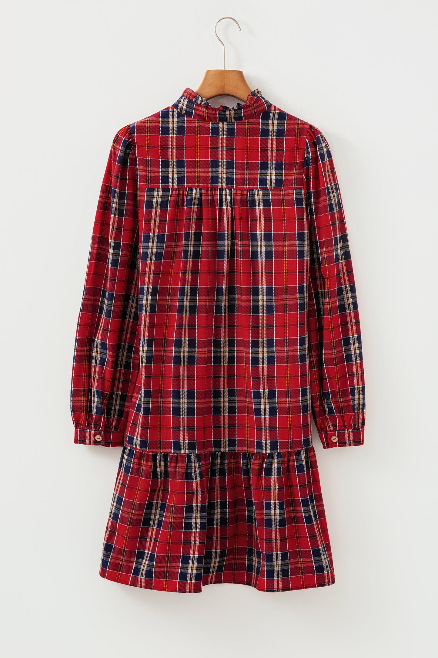 Home for the Holidays Plaid Dress