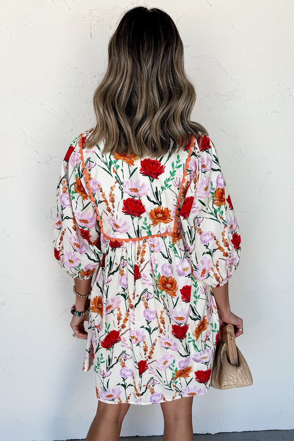 Wildflower Garden Babydoll Dress