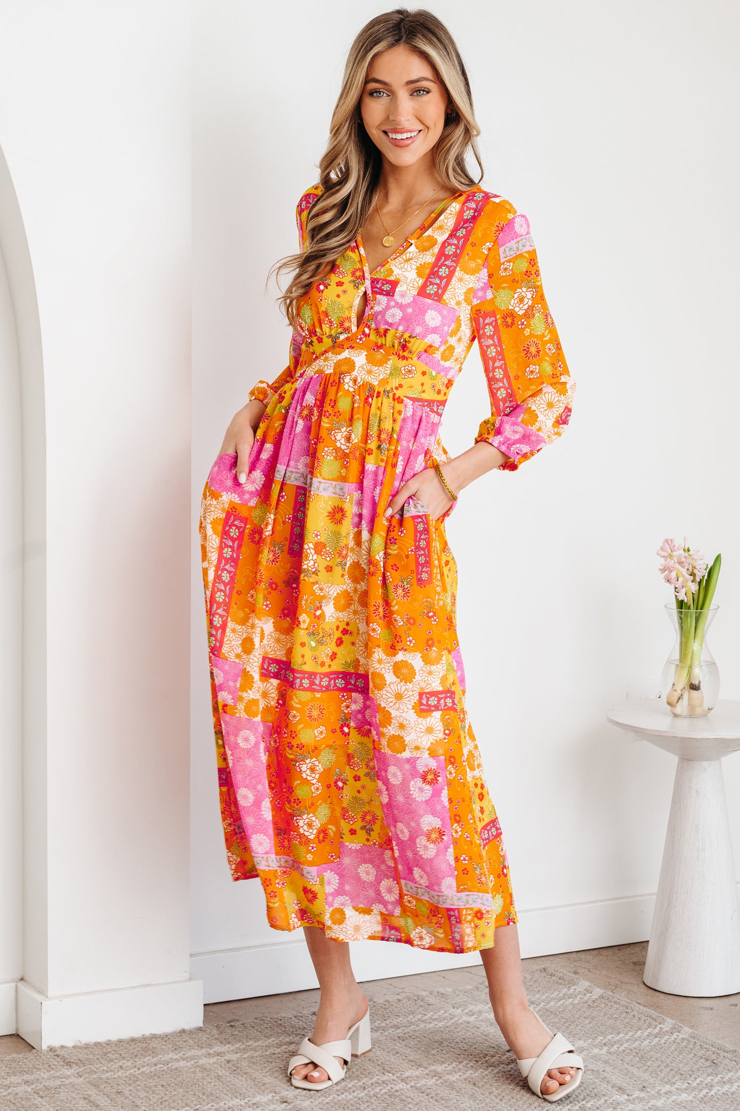 Marigold Patchwork Maxi
