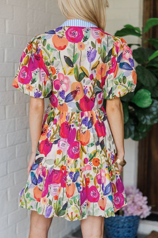 Photo Finish Floral Dress