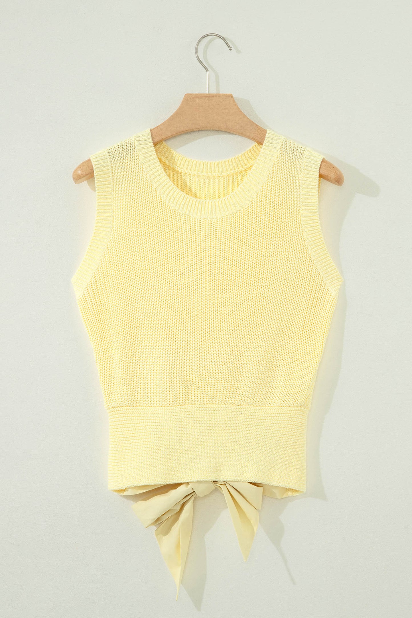 Buttercup Bow Knit Tank
