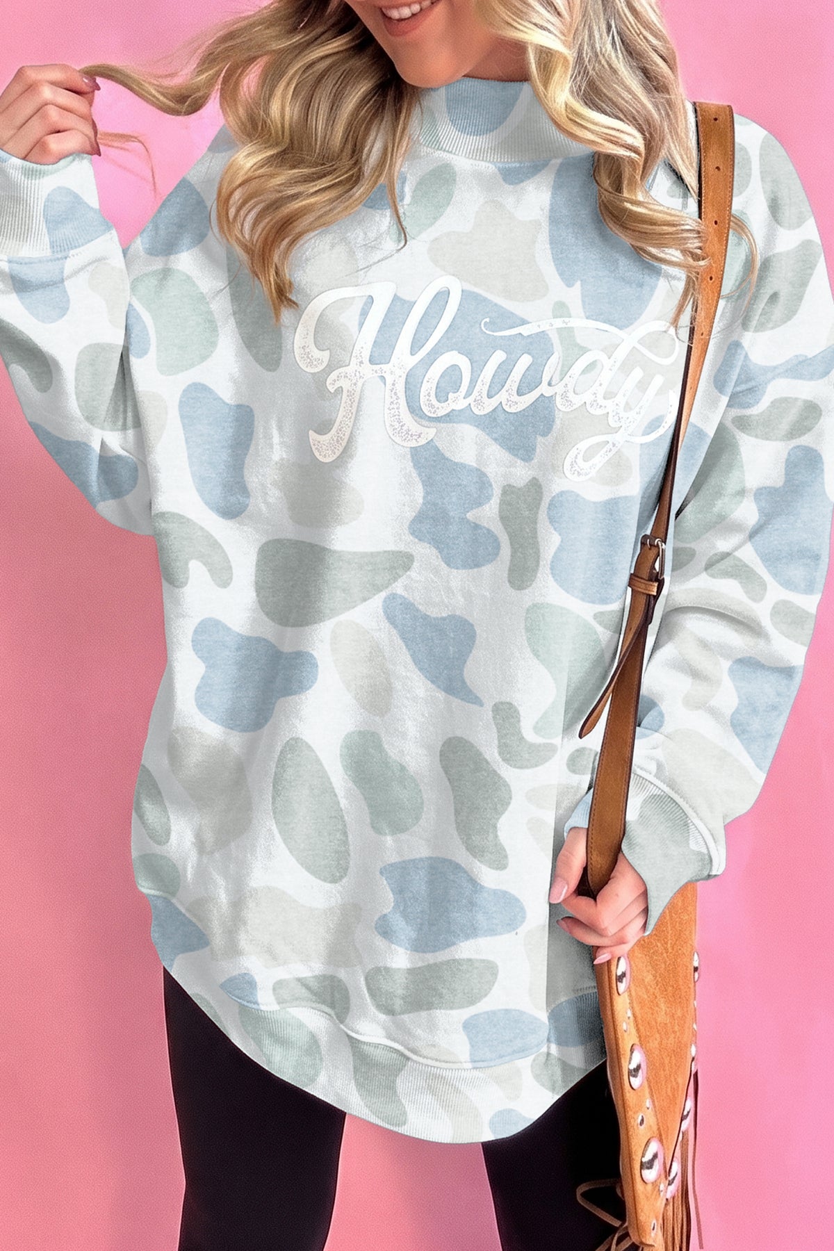 The Howdy Honey Mock Neck