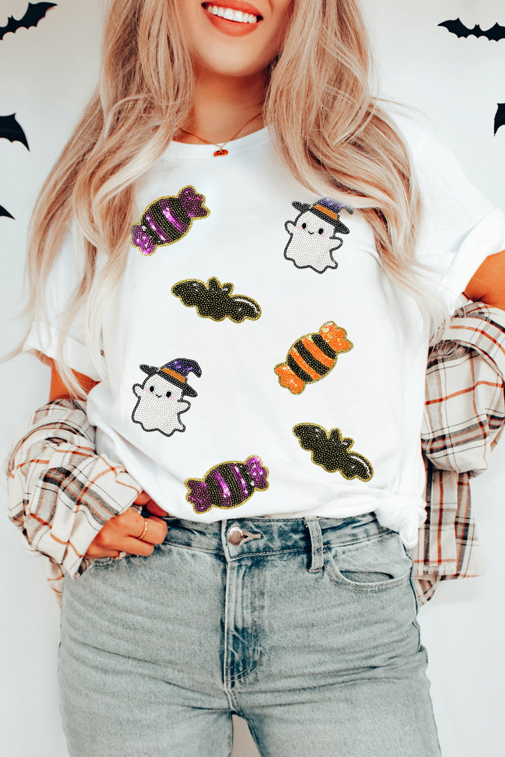 Halloween Treat Sparkle Tee