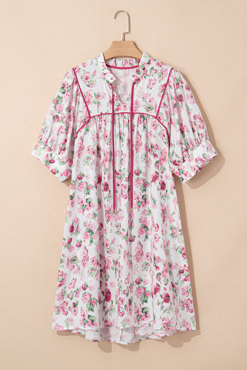 The Blush Garden Babydoll Dress