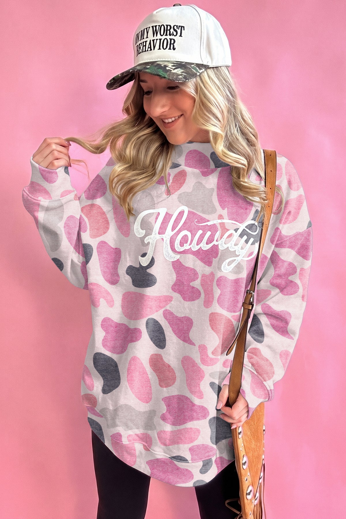 The Howdy Honey Mock Neck