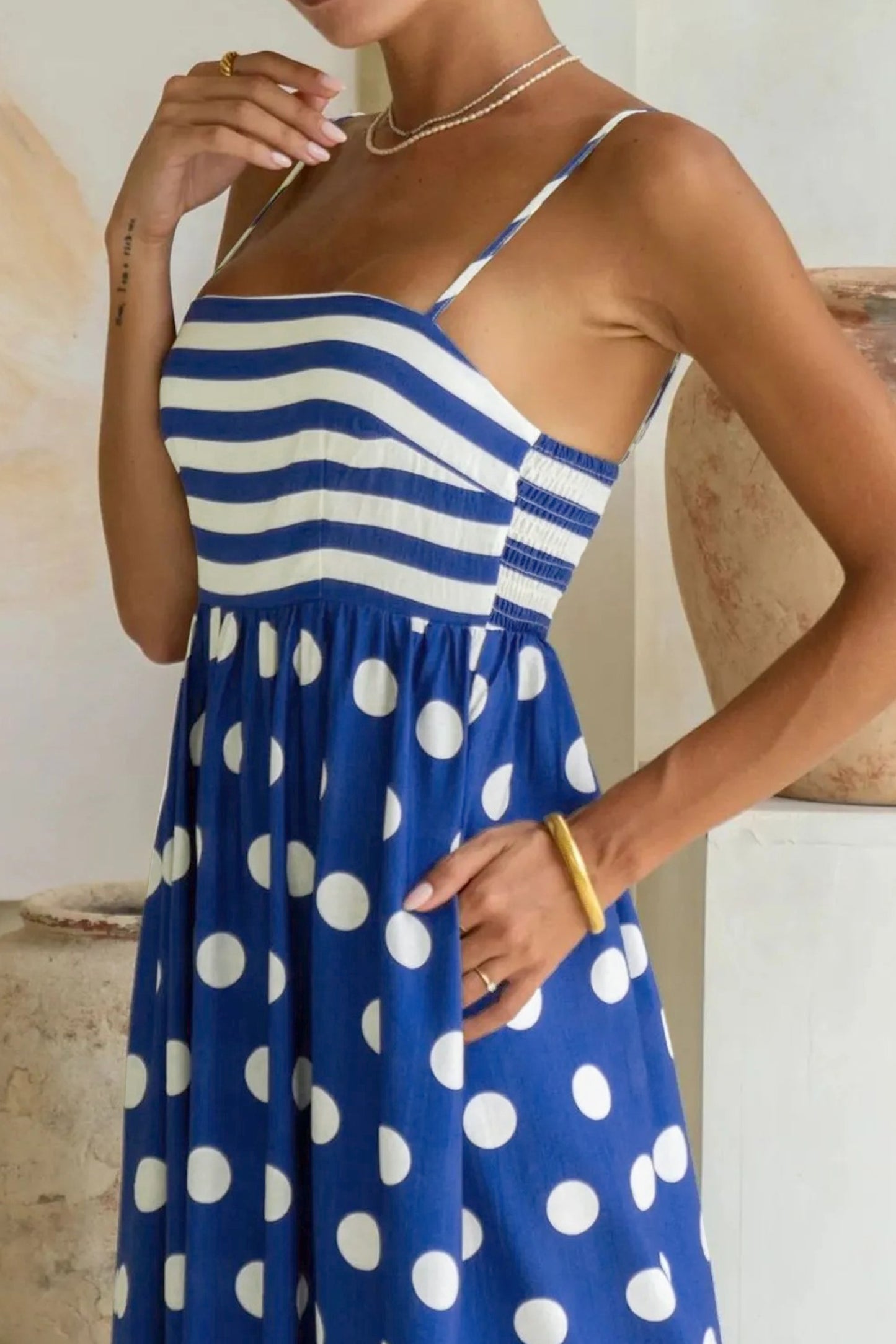 Seaside Polka Maxi