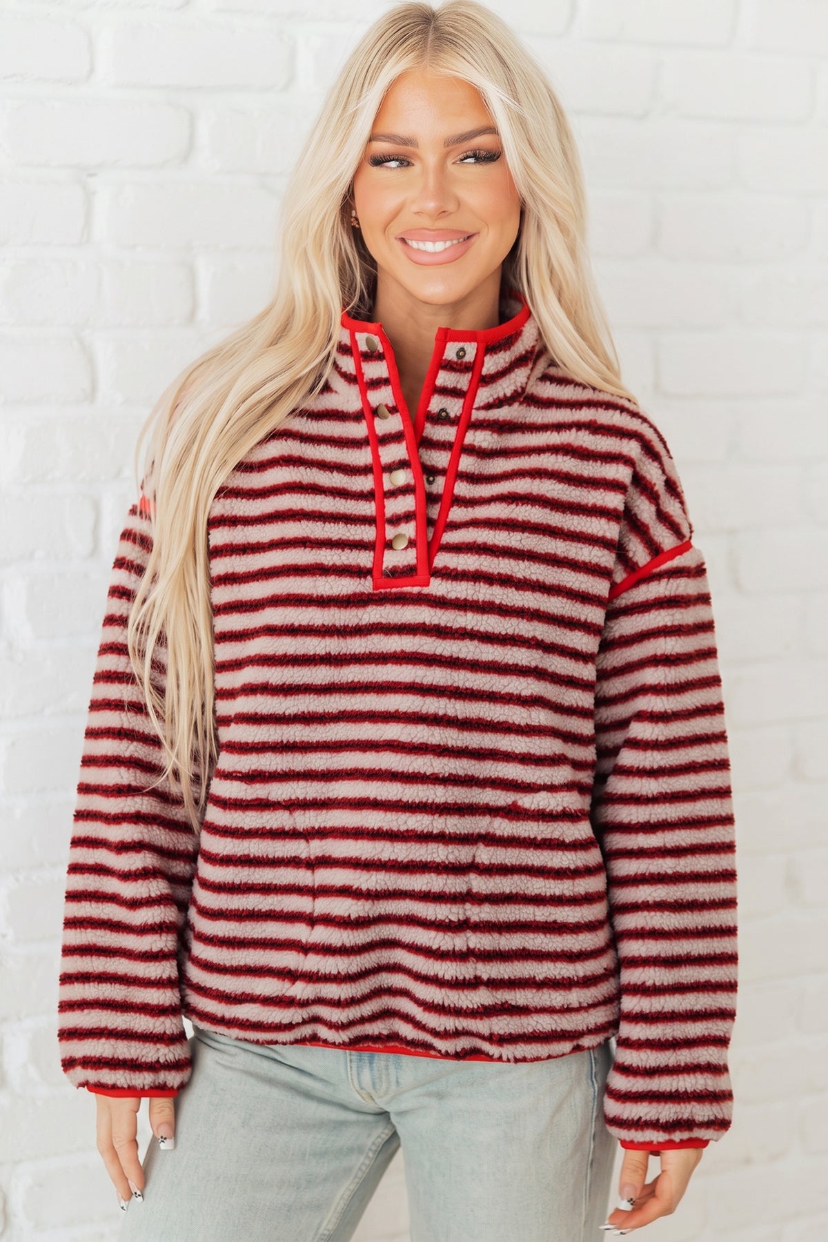 The Fireside Stripe Pullover