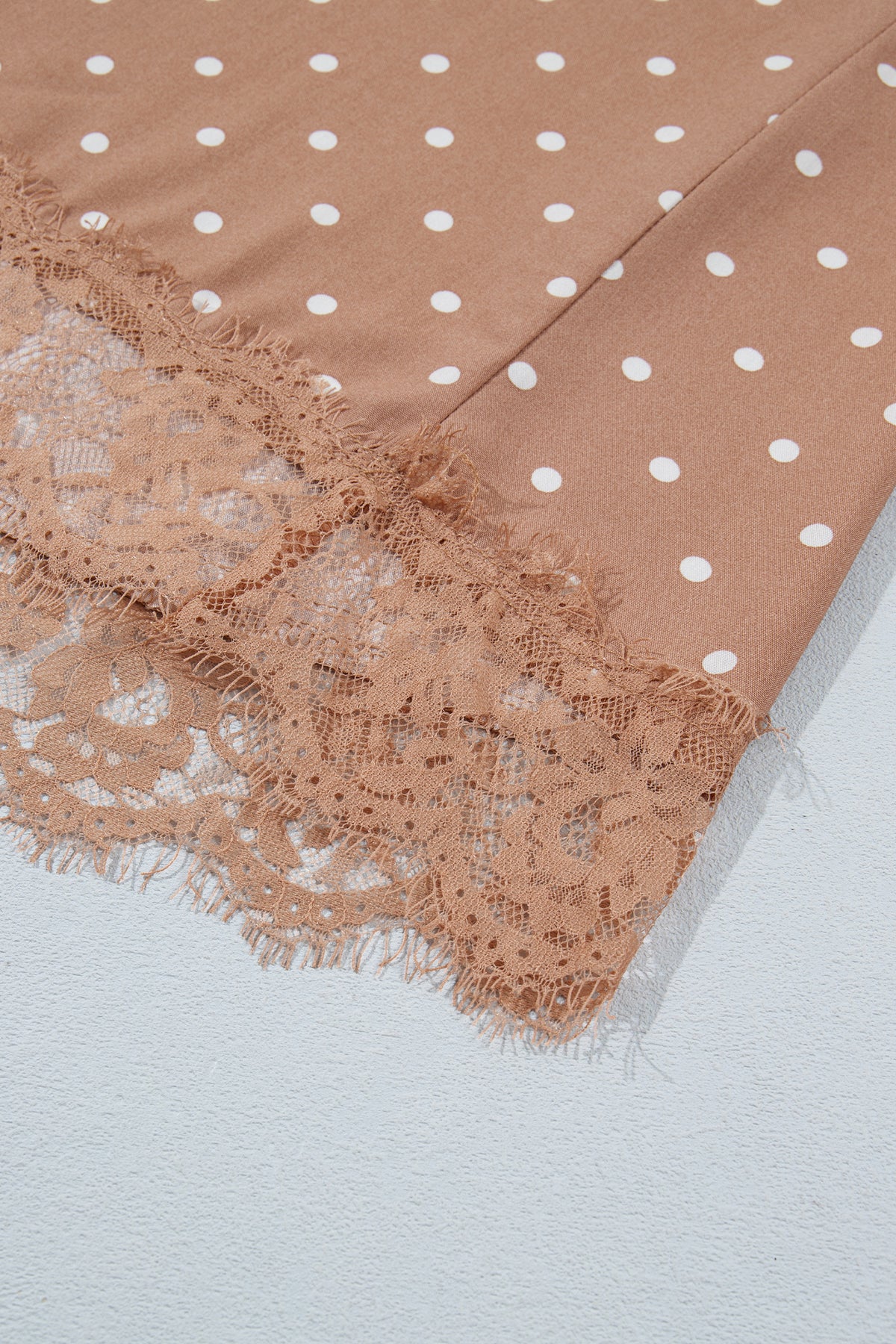 The Mocha Dot Social Skirt