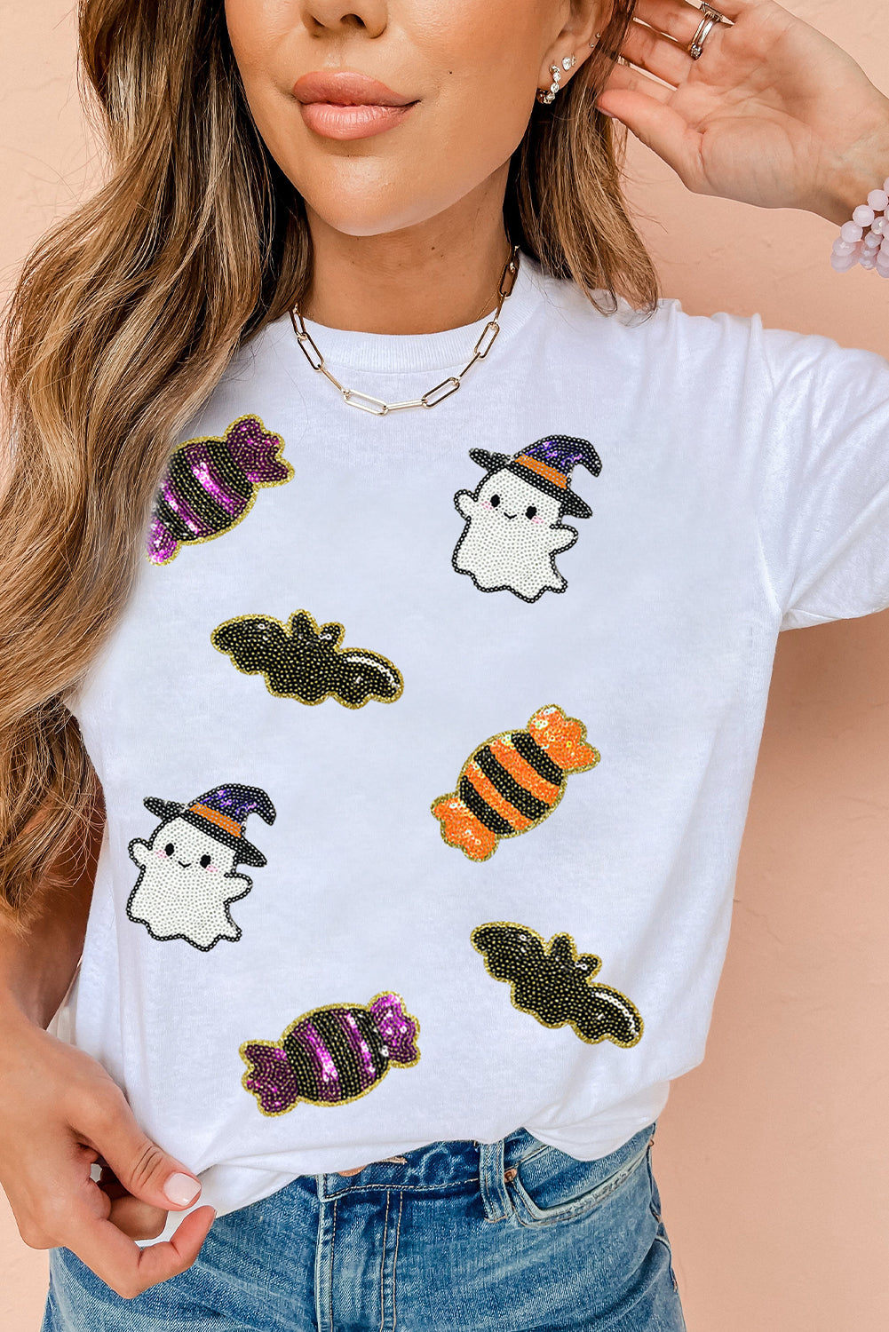 Halloween Treat Sparkle Tee