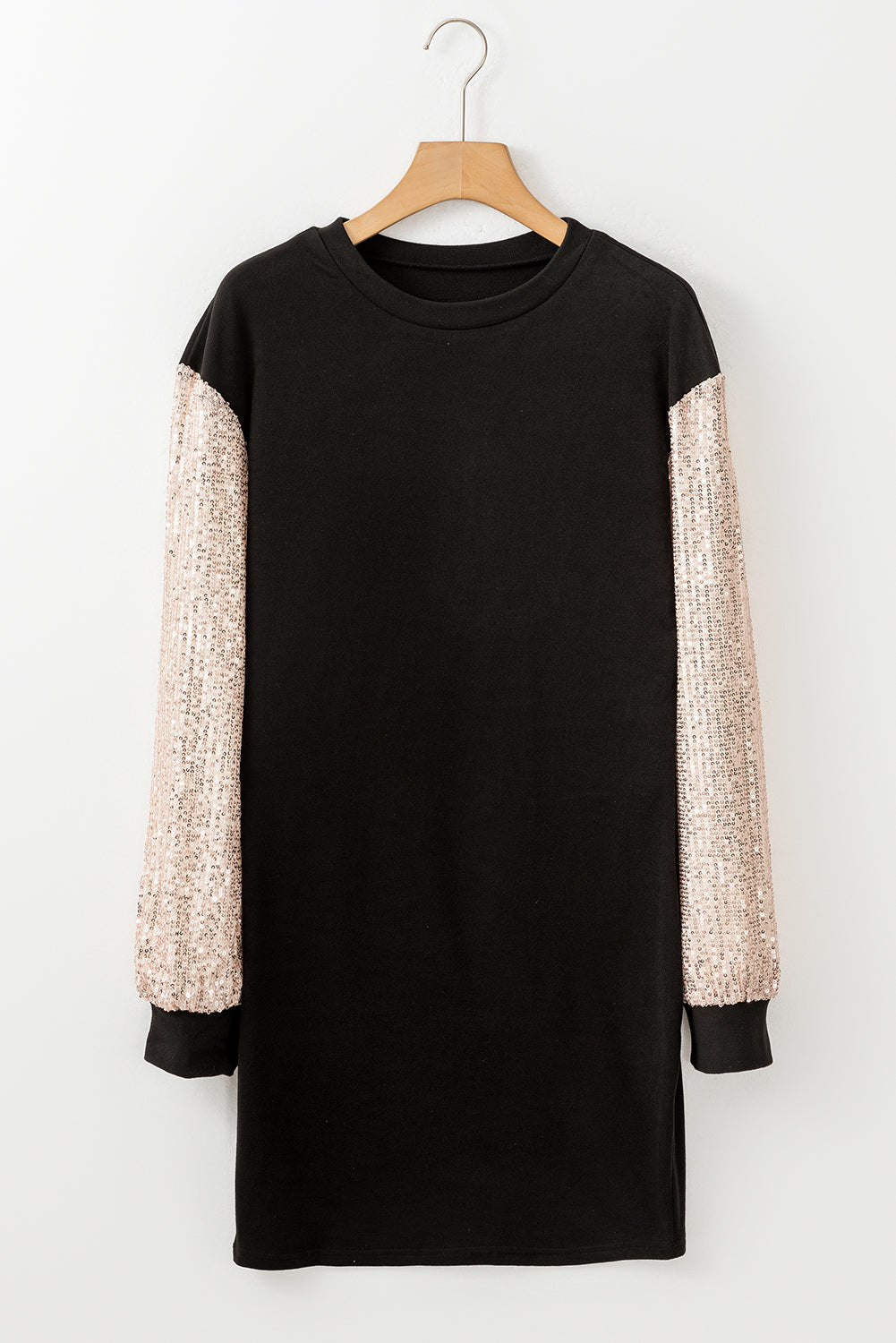 Midnight Sparkle Sleeve Dress