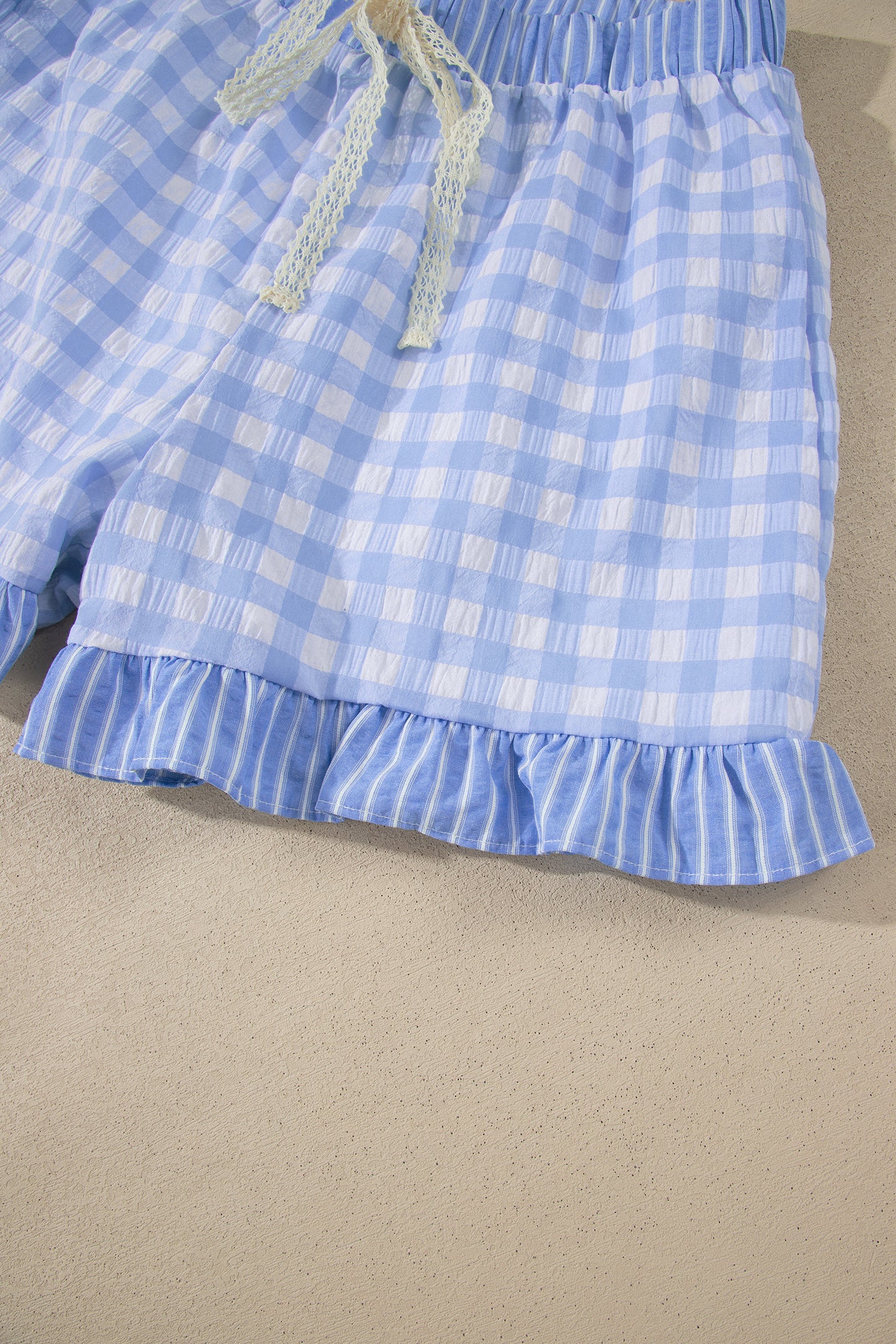 Bluebell Picnic Ruffle Shorts