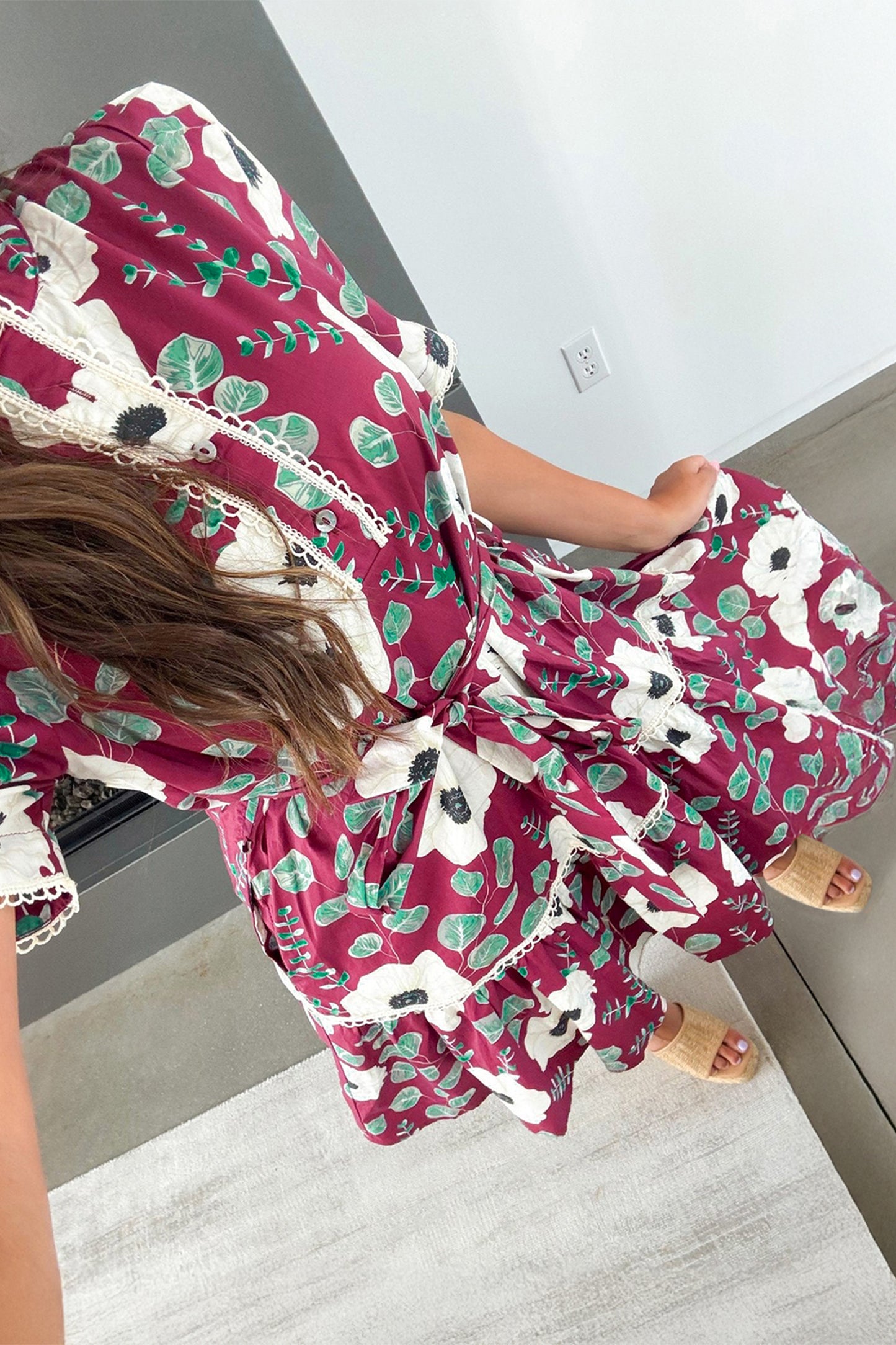 The Merlot Romance Dress