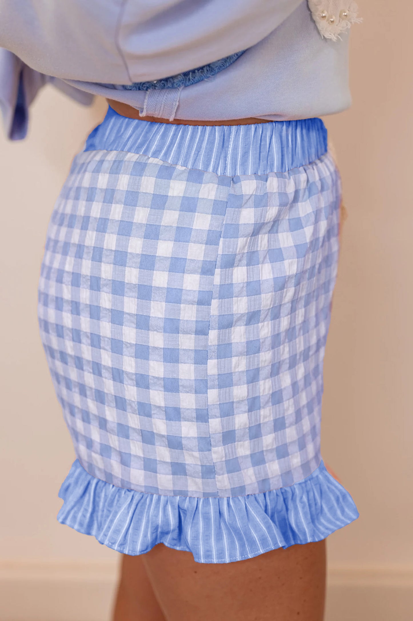 Bluebell Picnic Ruffle Shorts