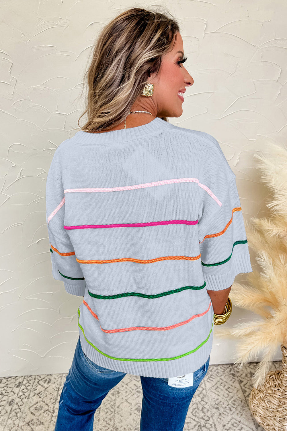Sunbeam Stripe Knit Top