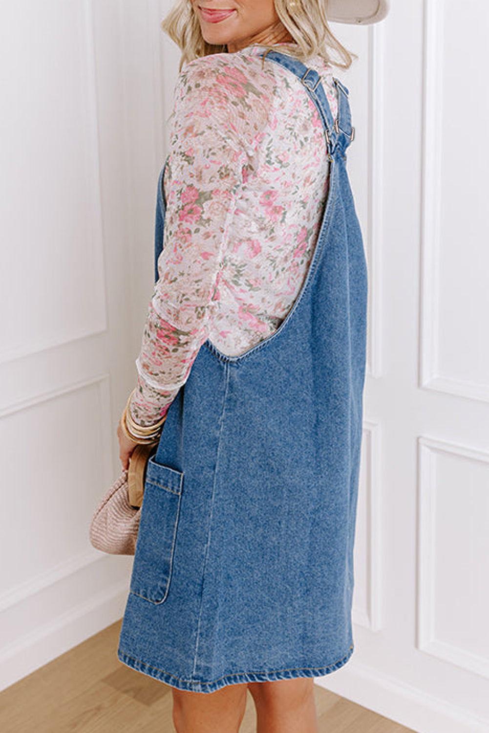 Dusk to Dawn Denim Mini Dress