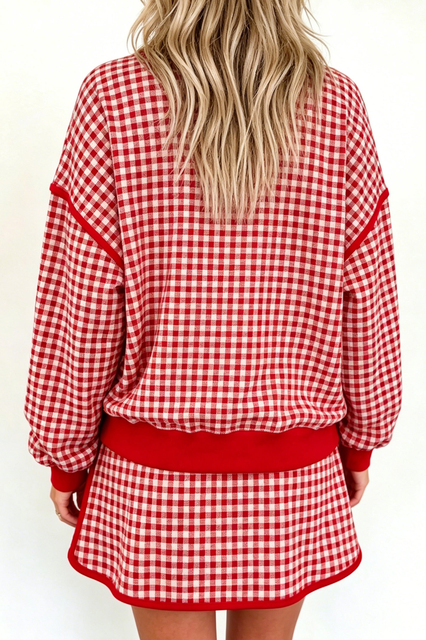 Red Rally Skort Set