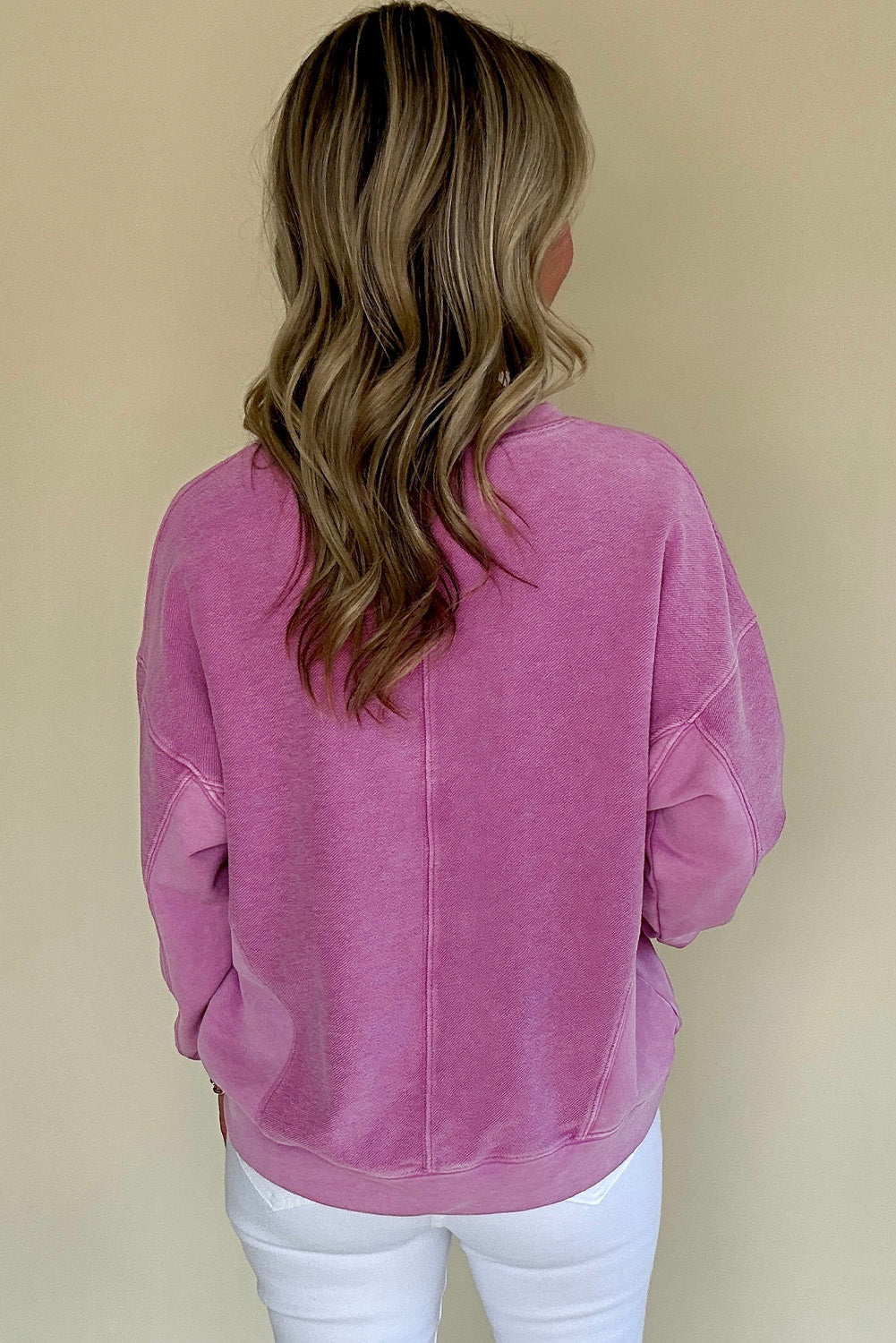Pretty in Pink Pullover