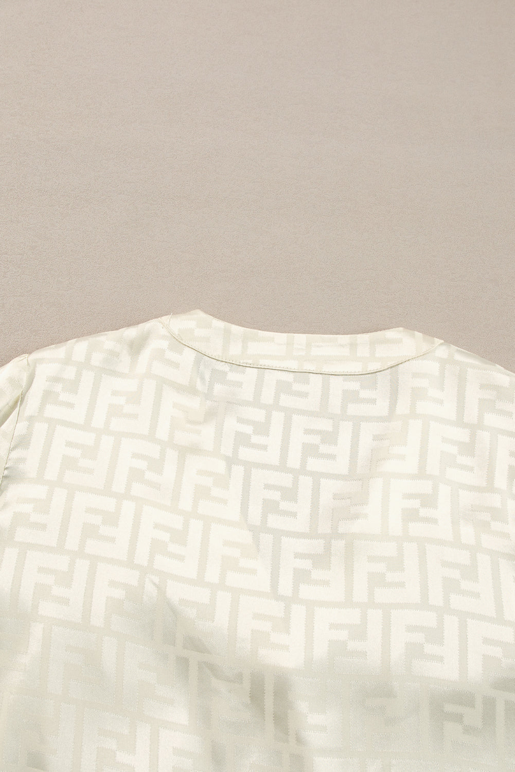 The Ivory Maze Blouse