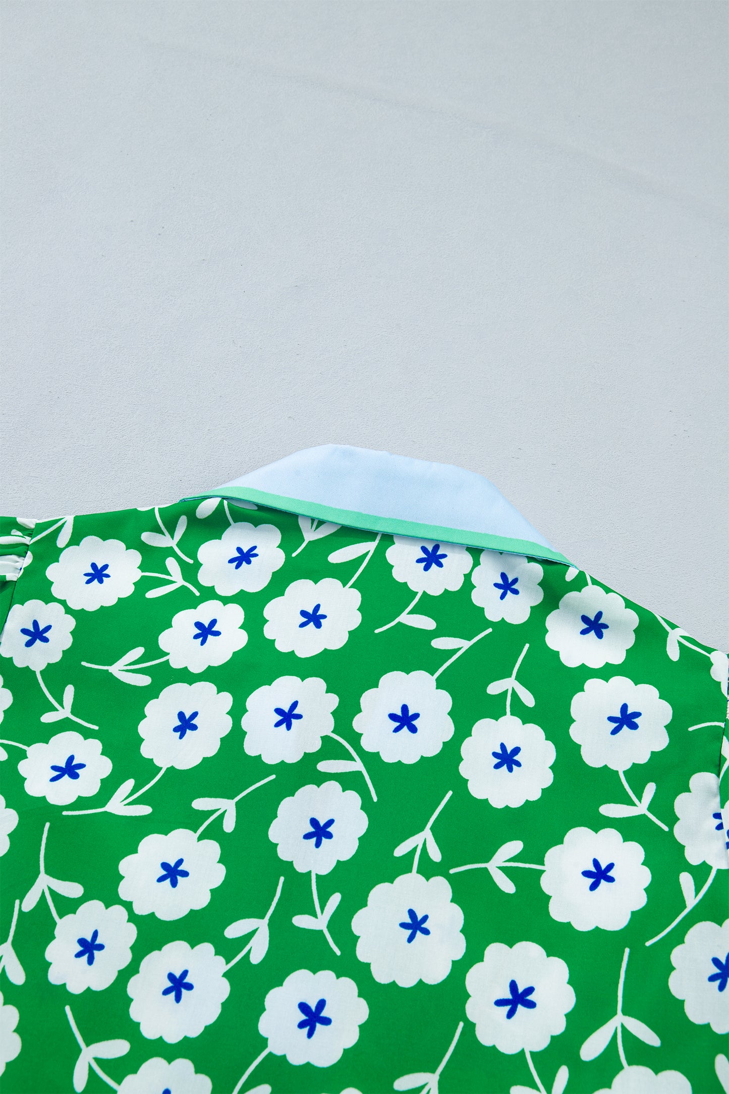 Emerald Garden Party Blouse