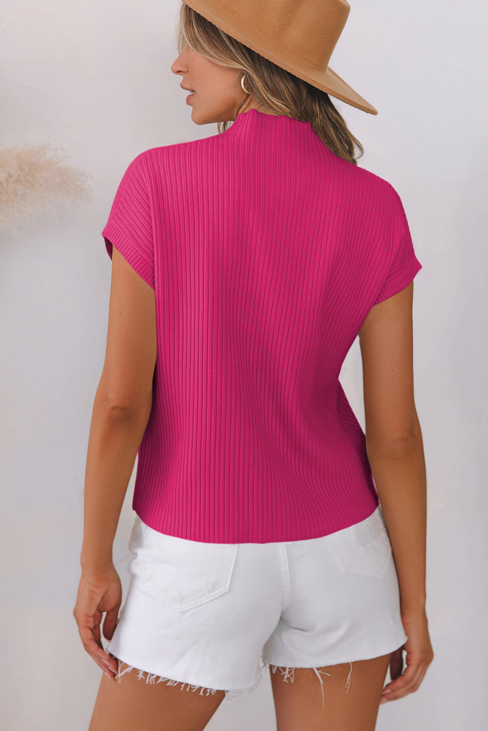 Fuchsia Affair Sweater Tank