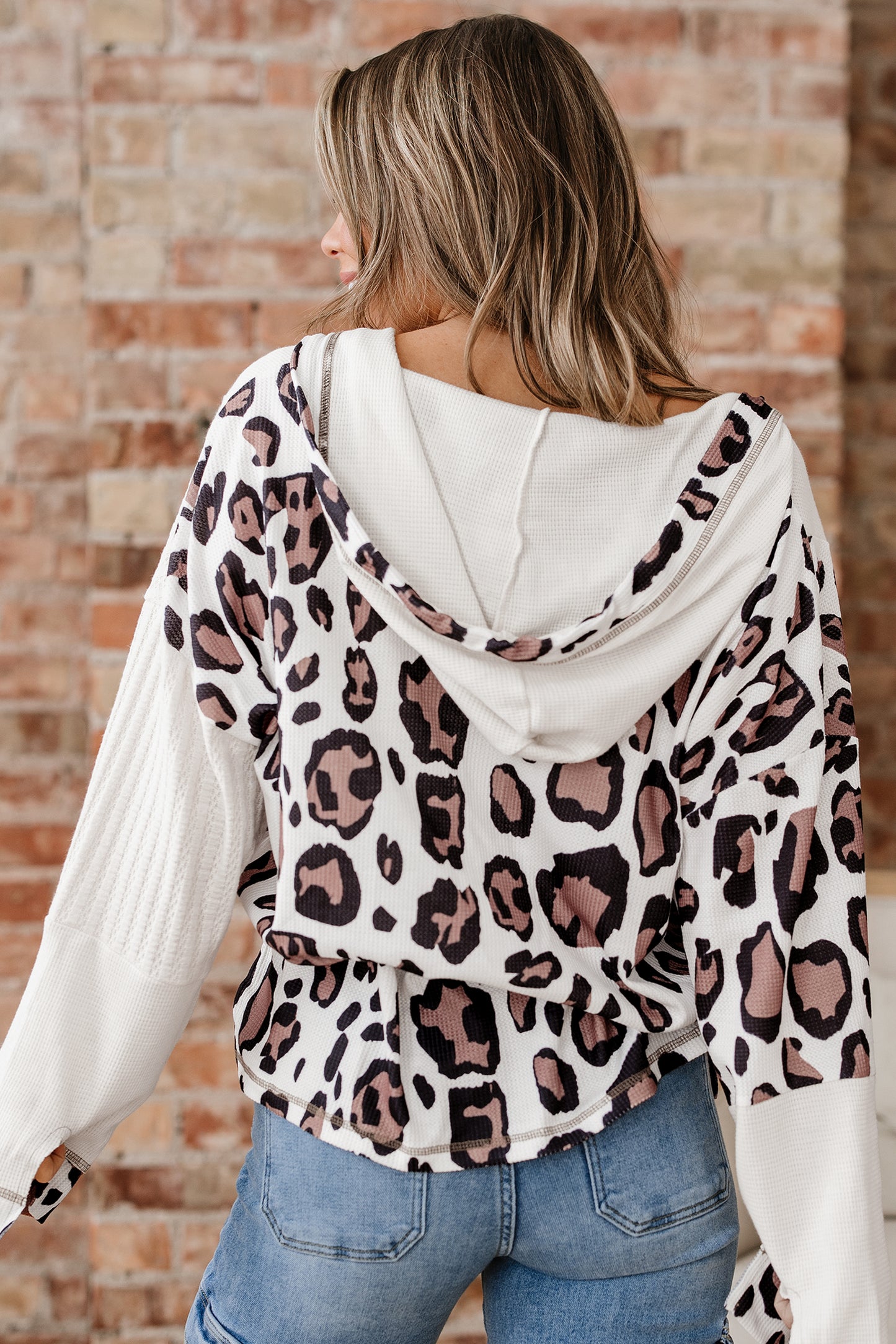 Wild Neutral Zip Hoodie
