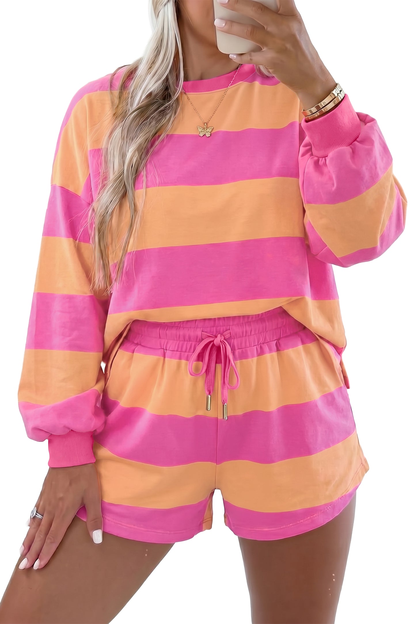 The Sunset Stripe Set