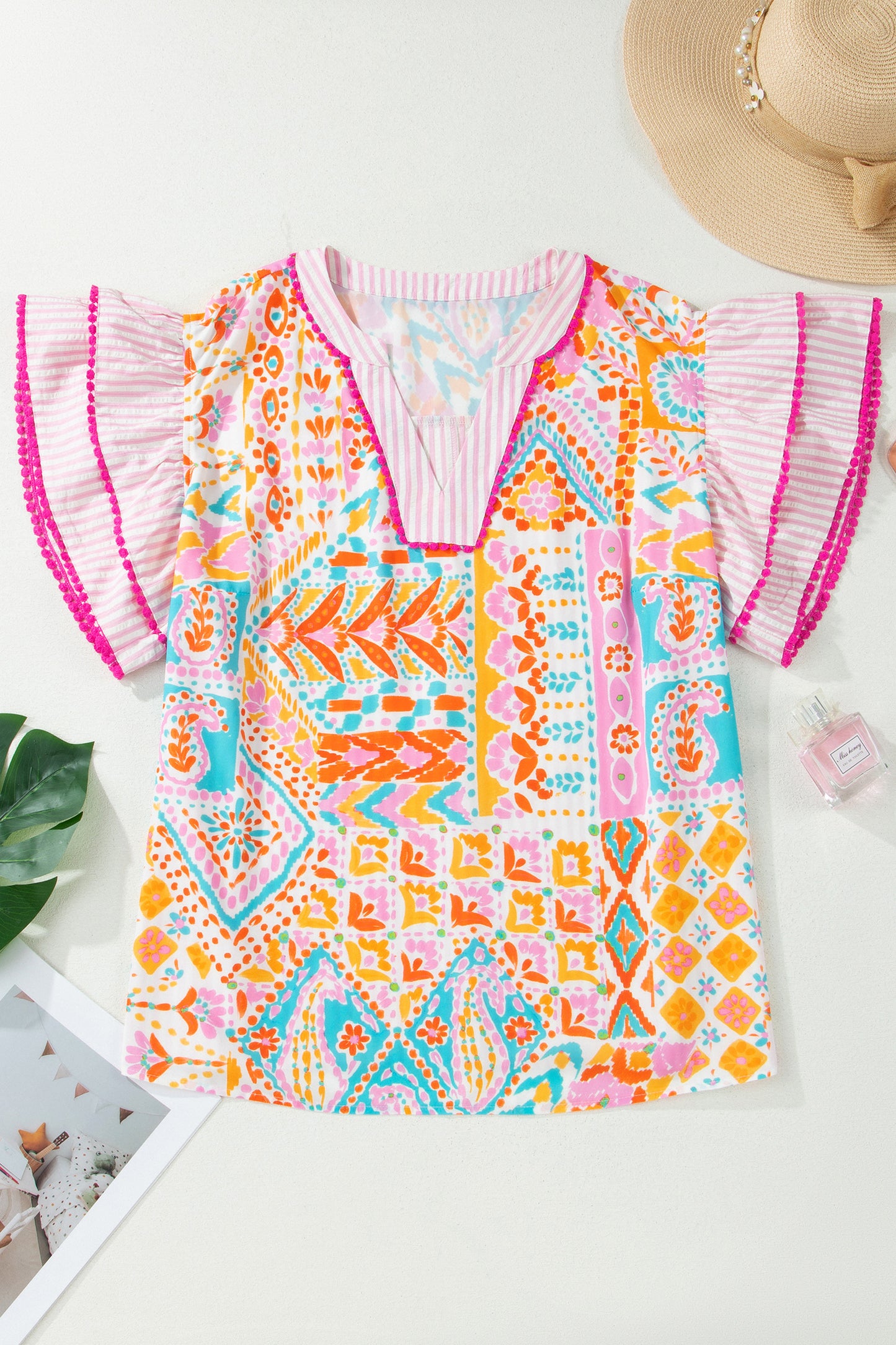 Curvy Fiesta Belle Blouse