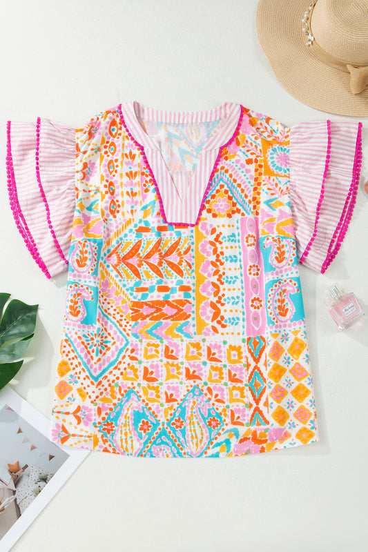 Curvy Fiesta Belle Blouse