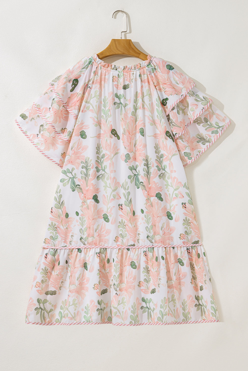 Garden Whisper Ruffle Dress