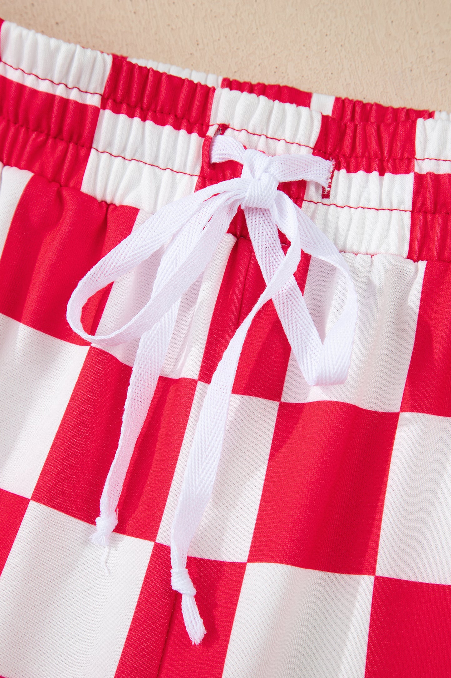 Peppermint Check Lounge Set