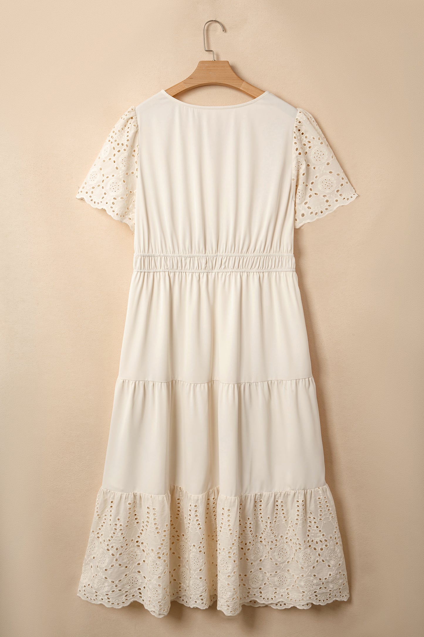Santorini Lace Midi Dress