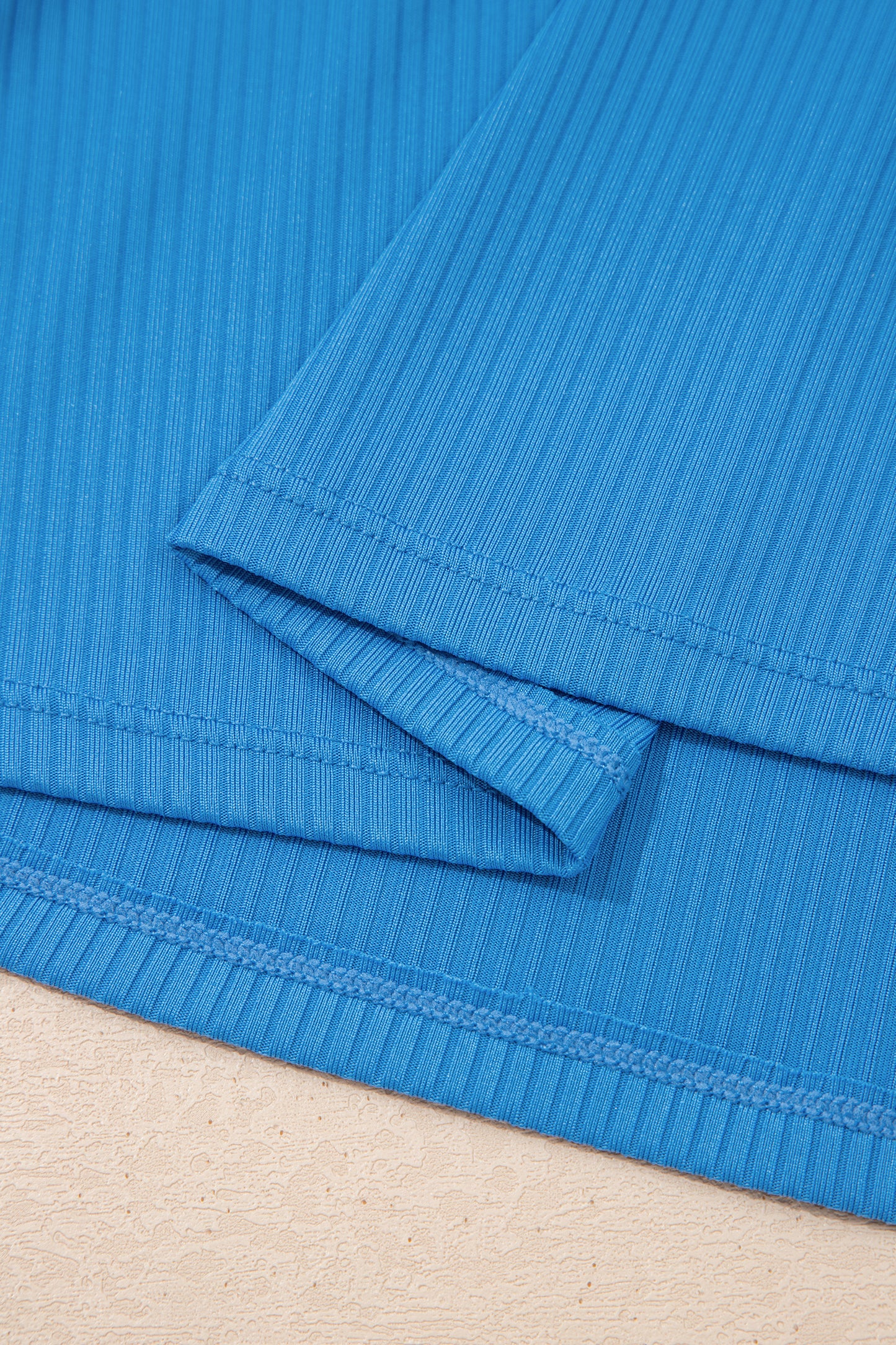 Seabreeze Ribbed Swim Dress