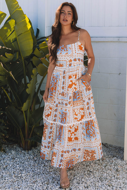 The Sunkissed Santorini Maxi