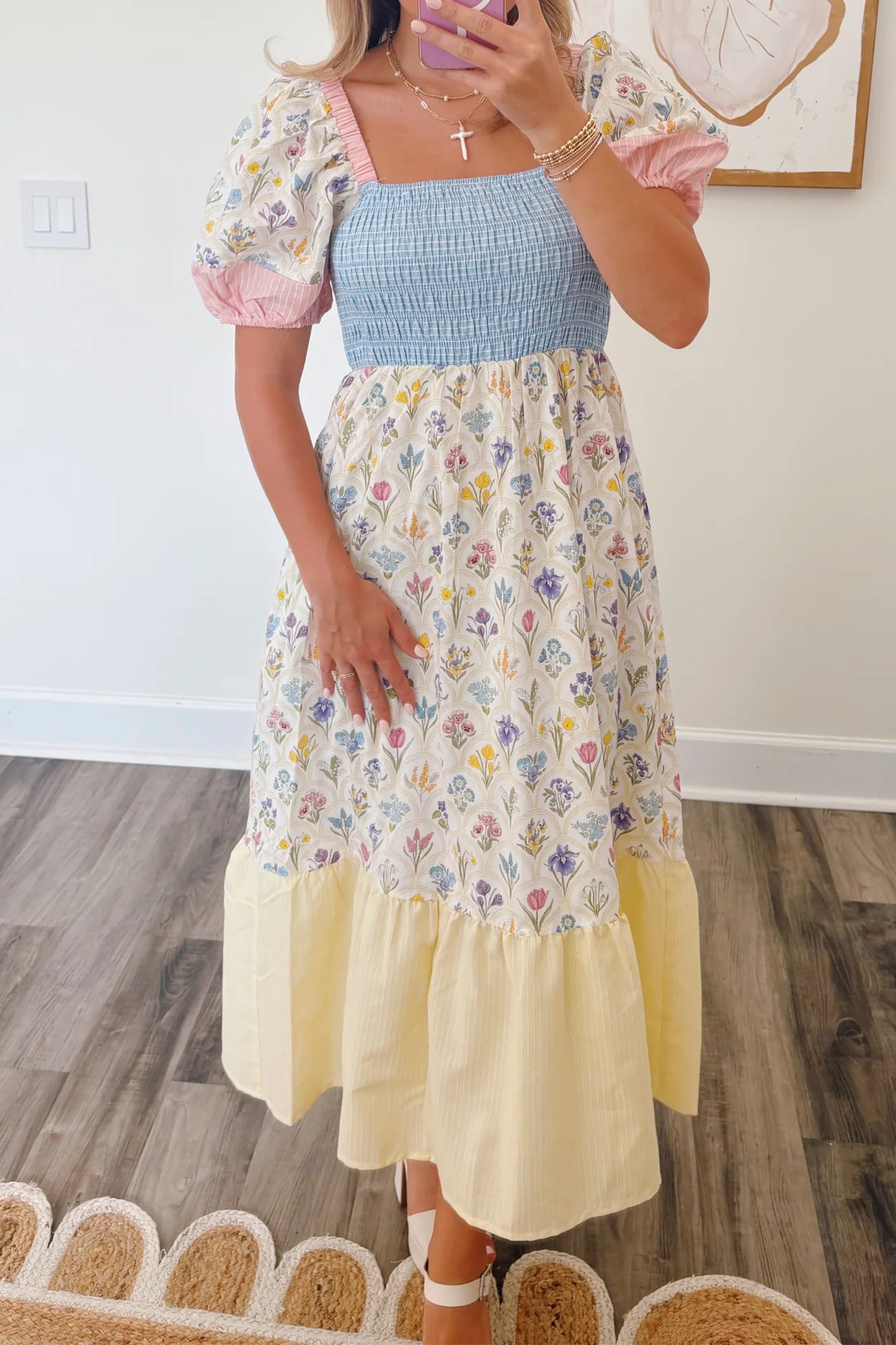 The Petals & Pastels Dress