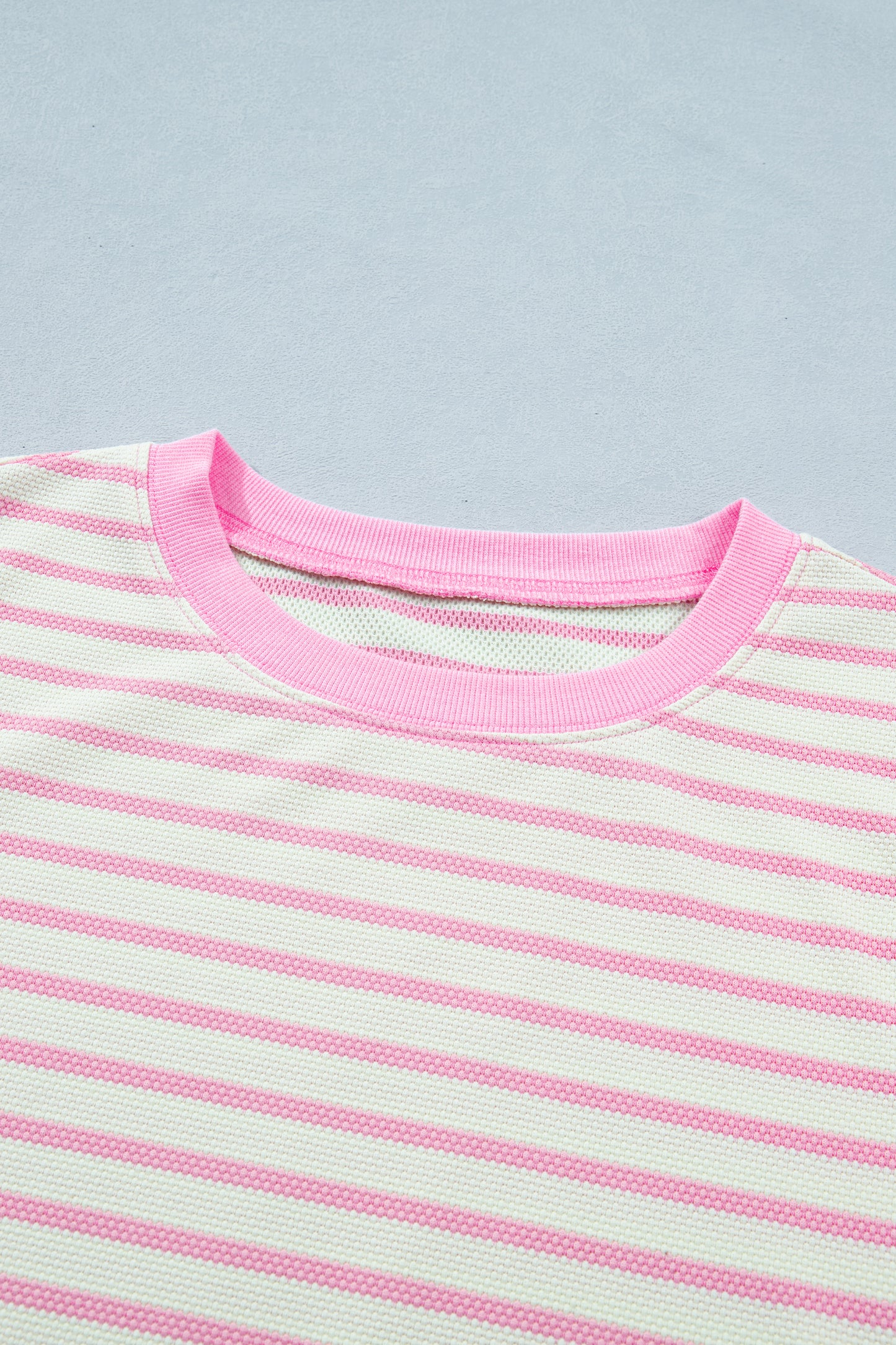 Strawberry Cream Ruffle Knit