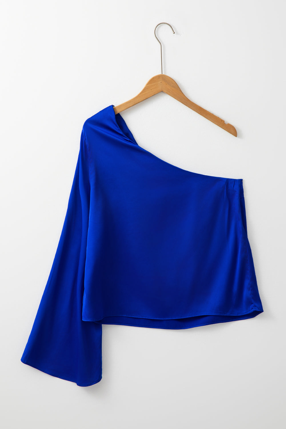 The Midnight Muse One-Shoulder Blouse